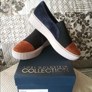 LI-sylvie Lori Goldstein platform sneakers new